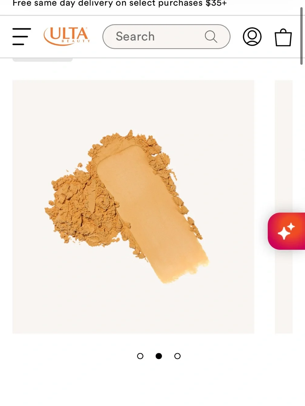 Juvia's Place Short Bread warm medium beige finishing powder talc free magic